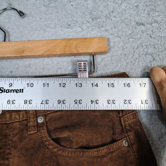 J.Crew Pants Men's 32x32 Brown Corduroy Stretch 484 Slim Fit Straight Leg Casual - Picture 10 of 10